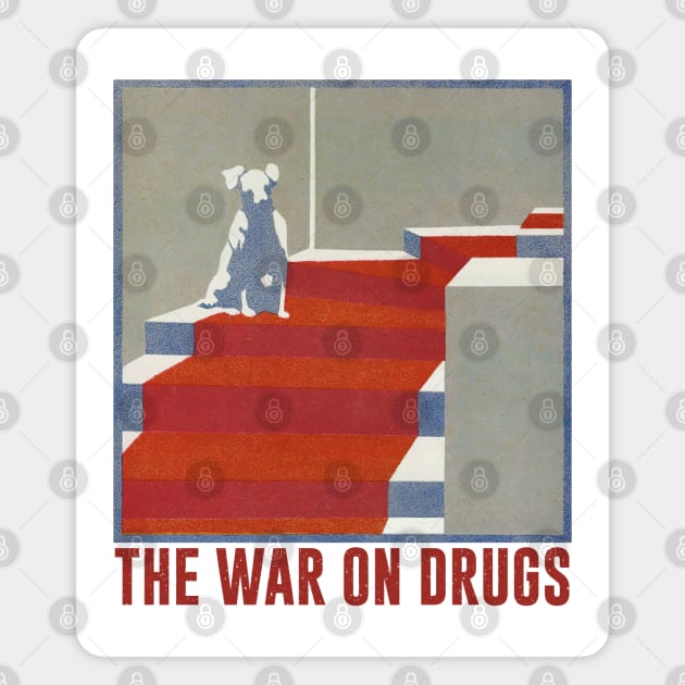 The War On Drugs - Original Aesthetic Design Magnet by unknown_pleasures